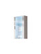 Tornola 103 Wall Living Room Display Cabinet Made of Wood with Window and Lighting White 60x29x116cm