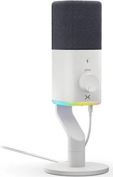 Krux Qube Microphone XLR USB Tabletop In White ...