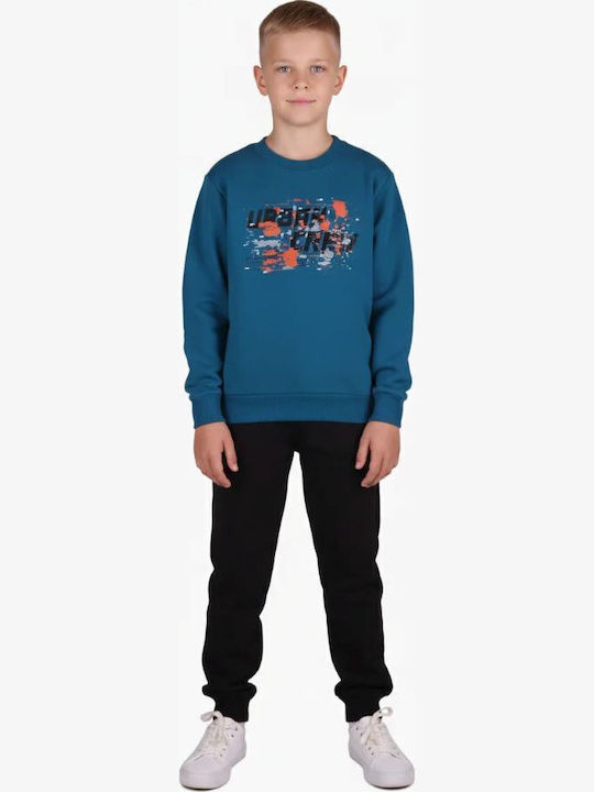 Joyce Kids Sweatpants Set Blue