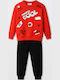 Kids Sweatpants Set Orange