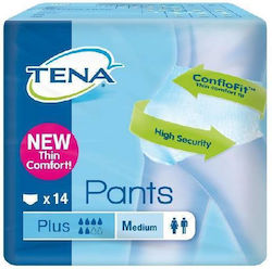 Tena Plus Πάνες Βρακάκι Ακράτειας Medium 14τμχ