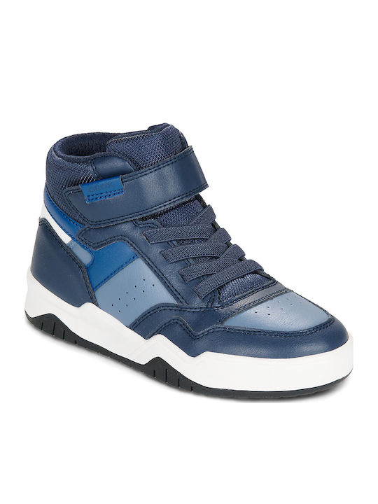 Geox J Perth Kinder Sneaker Hoch Anatomisch Blaue