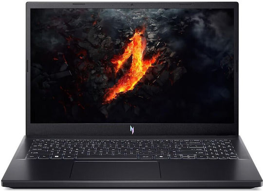 Acer Nitro V 15 ANV15-41 15.6" IPS FHD 165Hz (Ryzen 7-7735HS/16GB/512GB SSD/GeForce RTX 4050/Fără sistem de operare) Negru Obsidian (Tastatură US)