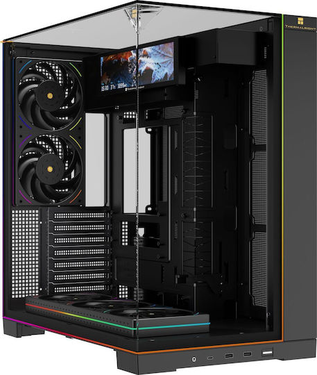 Thermalright A70 Vision Gaming Midi Tower Computer Case with Side Window Black