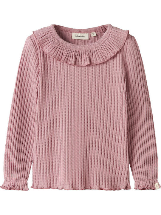 Kinderoberteile Langärmelig Rosa