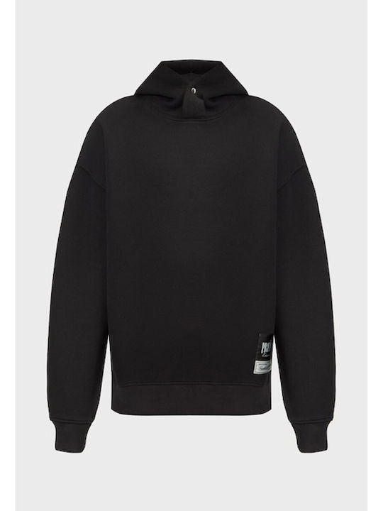 Sweatshirt mit Kapuze Schwarz