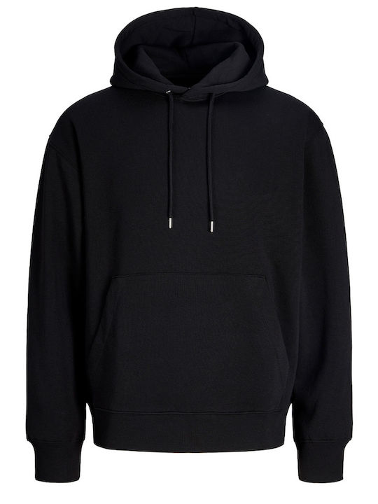 Jack & Jones Hanorac cu glugă Black