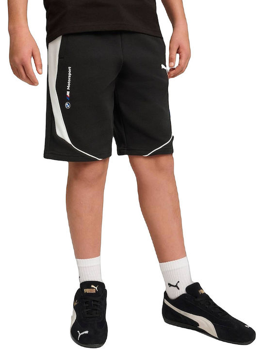 Pantaloni scurți/bermude sport pentru copii Bmw Mms Negru