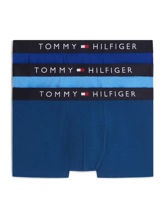 Tommy Hilfiger Boxeri pentru bărbați Albaștri 3...