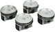 Piston Complete 76.5 Fabia Rapid Vw Jetta Polo 4pcs 036107065dh