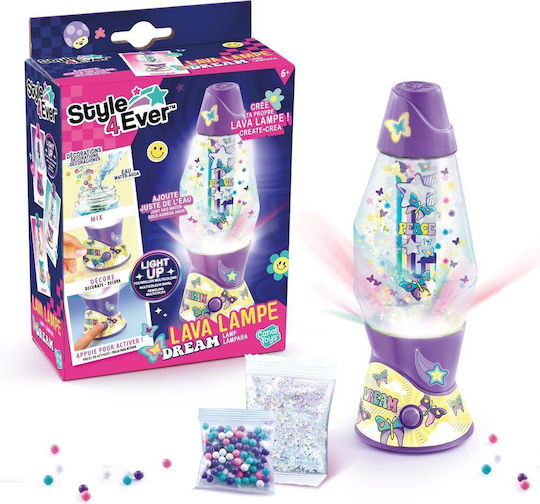 Canal Toys Kids Arts & Crafts Style 4ever Decorative Lava Lamp For Kids Age 6+