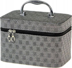 Adar Cosmetic Bag Mirror Lock 21x14x13cm Purple
