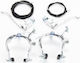 Alhonga Bicycle Brake Set Retro 1020 Pads Levers Cables 73-91