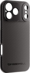 Freewell Back Cover Fibră De Aramidă Gri iPhone 17 Pro Max Xiaomi 17 Pro Freewell Back Cover Fibră De Aramidă Gri iPhone 17 Pro Max Xiaomi 17 Pro