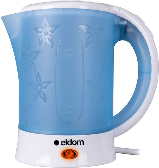 Eldom Reisegröße Wasserkocher 600ml 550W Blau
