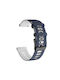 Dual Color Silicone Strap Xiaomi Watch S5 46mm Xiaomi Watch 5 47mm Blue White