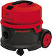 Wet-Dry 1200W With Plastic Drum 10lt Red