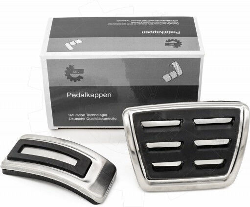 SKV SKV Autopedale für Audi A3 / Q2 / Q3 / TT Silber 2 Stück
