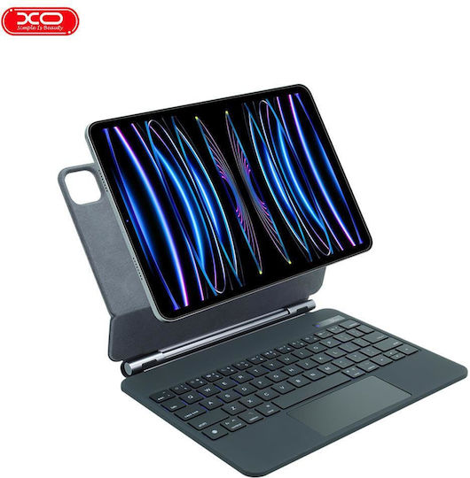 XO Flip Cover with Keyboard Black (Ipad 10,9in)
