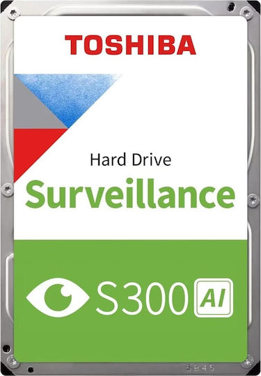 Toshiba S300 AI 14TB HDD Hard Drive 3.5" SATA III 7200rpm for Recorder MG11ACA14TE-V