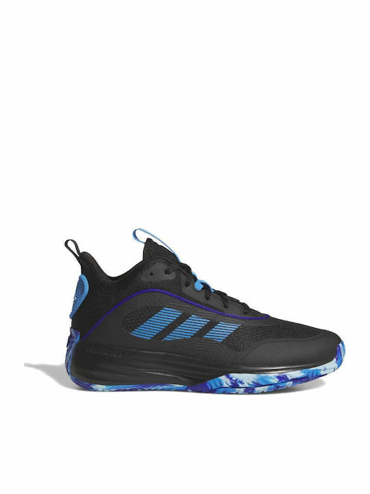 adidas Ownthegame 3.0 Μπασκετικά Παπούτσια Μαύρα