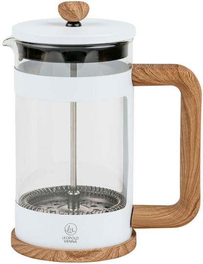 Leopold Vienna Franca Manual Filter Coffee Maker White 600ml