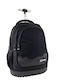 Graffiti Schulranzen Trolley Grundschule mit Flaschenhalter Schwarze 30 x 14 x 44cm