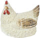 Atmosphera Osterhuhn Keramik 18x15,5x13,5cm