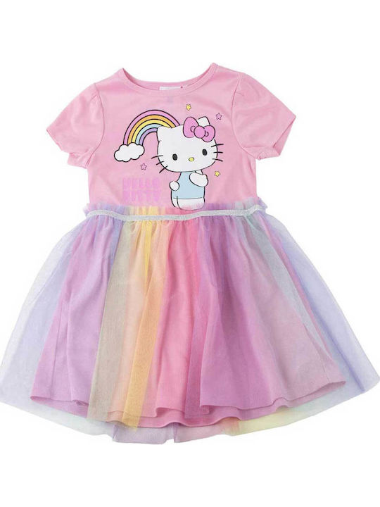 Hello Kitty Rochie Fete Roz
