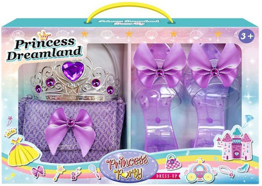 Ozzo Princess With Shoes Crown And Bag Beauty Set