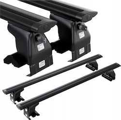 Amos Μπάρες Οροφής Αλουμινίου για Ford Taurus 4D 2000-2006 Μαύρες Amos Μπάρες Οροφής Αλουμινίου για Ford Taurus 4D 2000-2006 Μαύρες