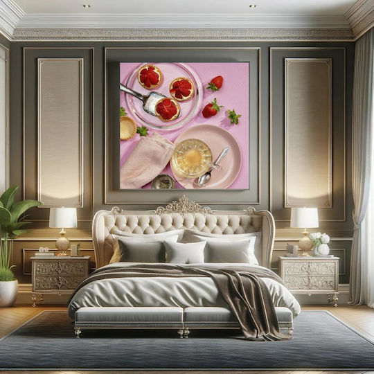 Painting Strawberry Tarts Tea Tarts Strawberries Tea 110x110