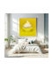 Painting Bright Cupcake On Yellow Background Bright Cupcake Yellow Background 110x110