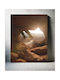 iLovePrints Gemälde Hiker's Boots Mit Blick Auf Valley Road 100x150