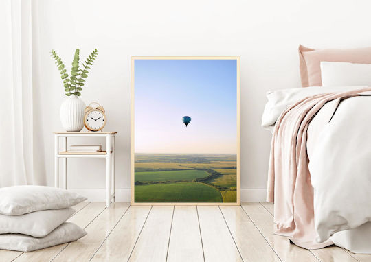 Hot Air Balloon Over Fields Μπαλόνι Ζεστού Αέρα Πάνω Από Γήπεδα 1 Hot Air Balloon Over Fields Μπαλόνι Ζεστού Αέρα Πάνω Από Γήπεδα 1