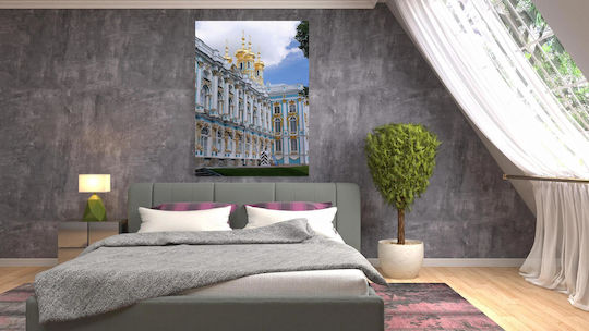 Painting Golden Domes Catherine Palace Golden Domes Catherine Palace 100x150