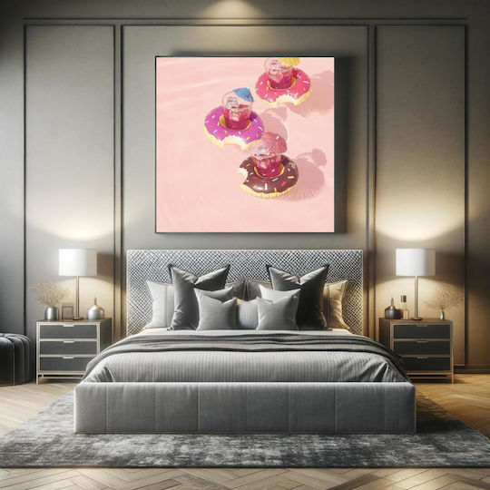 Panou Poolside Refreshments Donut Floats Αναψυκτικά Dîpă În Piscină Loukoumades 110x110