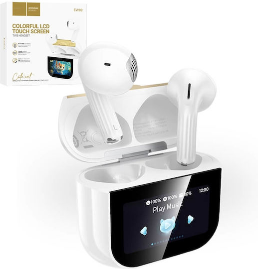 DigikalaX CST031 Ohrstöpsel Bluetooth Kopfhörer Mit Ladekoffer Weiße