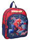 Vintage Lovers School Backpack For Elementary Blue 25 x 11 x 30cm