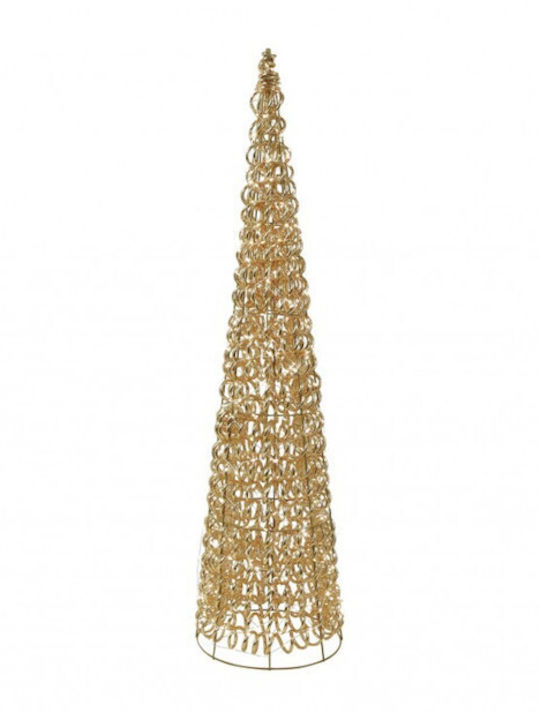Weihnachtsdekorationen mit Bäumen Kegel 100cm Gold