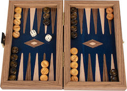 Manopoulos Set Piese de Joc din Lemn și Zaruri pentru Backgammon Lucrate Manual Roșii / Maro 20cm Manopoulos Set Piese de Joc din Lemn și Zaruri pentru Backgammon Lucrate Manual Roșii / Maro 20cm