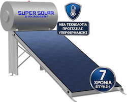 Super Solar Слънчев Бойлер 130lt Стъкло Двойно Действие 2кв.м. Ниска Височина Изборен Super Solar Слънчев Бойлер 130lt Стъкло Двойно Действие 2кв.м. Ниска Височина Изборен
