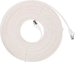 Extralink Flat U/FTP (STP) Cablu De Rețea Ethernet 10m Alb Extralink Flat U/FTP (STP) Cablu De Rețea Ethernet 10m Alb