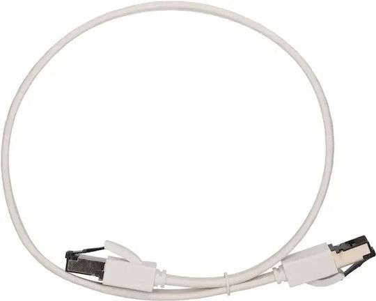Extralink Flat U/FTP (STP) Network Cable Ethernet 0.5m White