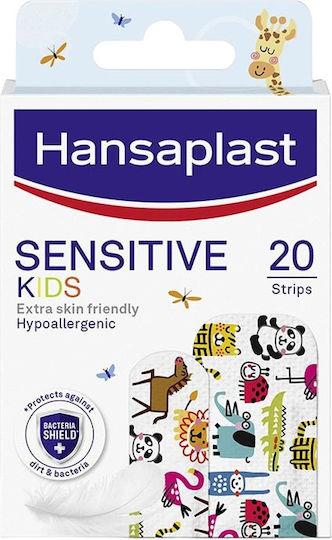 Hansaplast Plasturi adezivi sensibili pentru copii 20 bucăți