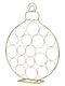 Beauty Home Weihnachtliche Dekofiguren Gold 86x68x15cm