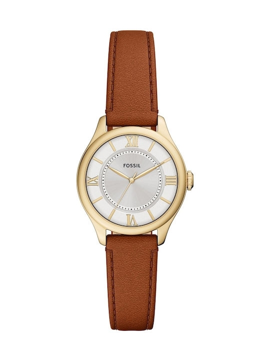 Fossil Trei Ceasuri Dama 28mm Baterie Cu Brățară Din Metal Auriu