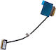 Screen Flex Video Cable for Laptop Lenovo Thinkpad P15s Gen 2 20w6 20w7 T15 Gen 2 20w4 20w5 Dc02c00m340 5c11c12495 FHD Touch EDP 40 Pins 0.4 Pitch Monitor Cable Code 1-Flex2403
