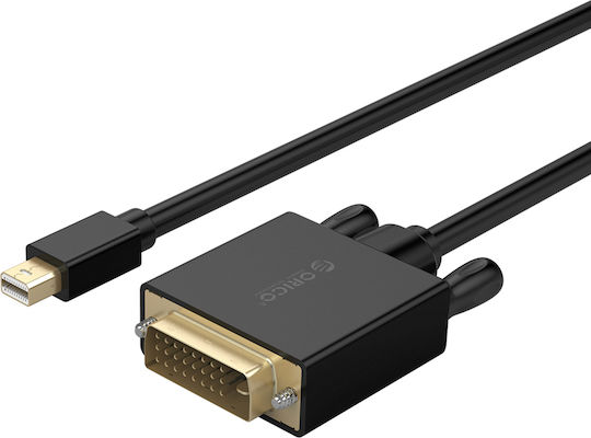 Orico DVI-Kabel DVI-D-Stecker - Mini-DisplayPort-Stecker 3m Schwarz