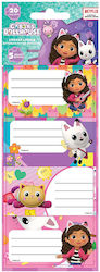 Gabby's Dollhouse Notebook Etiketten 10 Stück Gabby's Dollhouse Notebook Etiketten 10 Stück